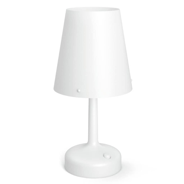 Philips Lampe De Table Led Sans Fil Blanc 7179631p0 - Photo n°1
