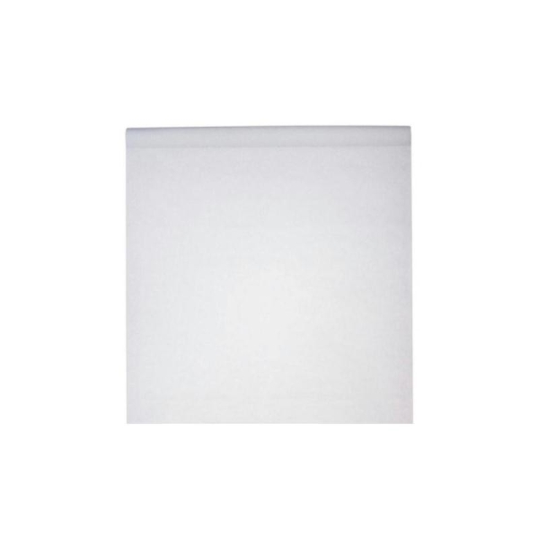 Nappe en rouleau intissé couleur 10 M x 120 cm COULEUR:Blanc - Photo n°1