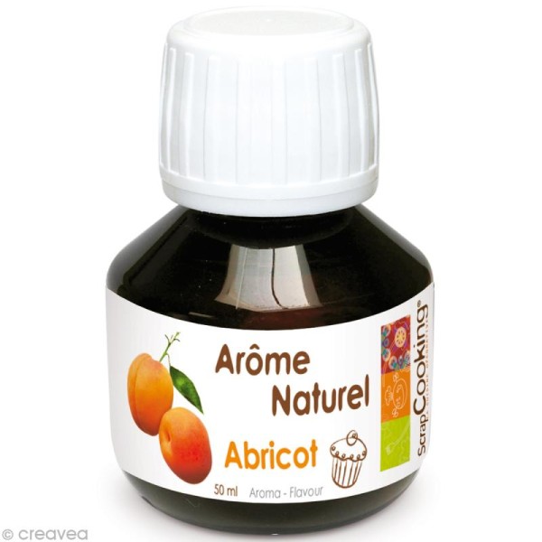 Arôme alimentaire naturel Abricot 50 ml - Photo n°1