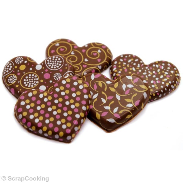 Moule ScrapCooking Chocolat Coeur x 20 - Photo n°2