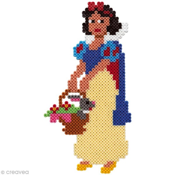 Perles Hama Midi diam. 5 mm - Coffret Moyen Modèle Princesses Disney x 4000 - Photo n°2
