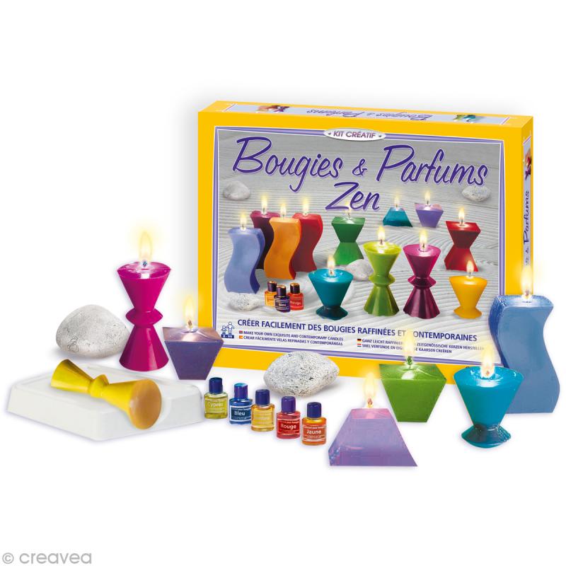 Kit création bougies et parfums zen - Jeux créatifs de 6 à 10 ans - Creavea