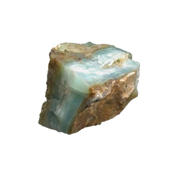 Opale verte du Pérou - Pierre brute 10 à 15grs - Photo n°1