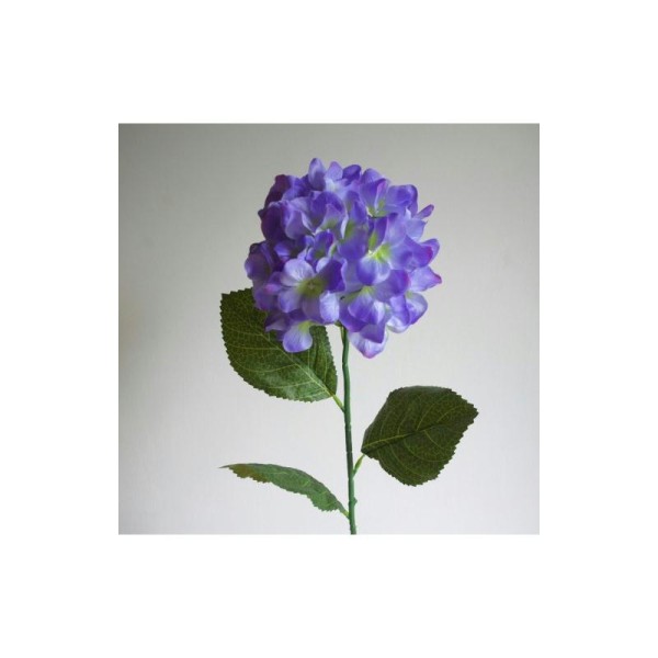 Hortensia artificiel H67cm bleu fleur artificielle Ø15cm - Photo n°1