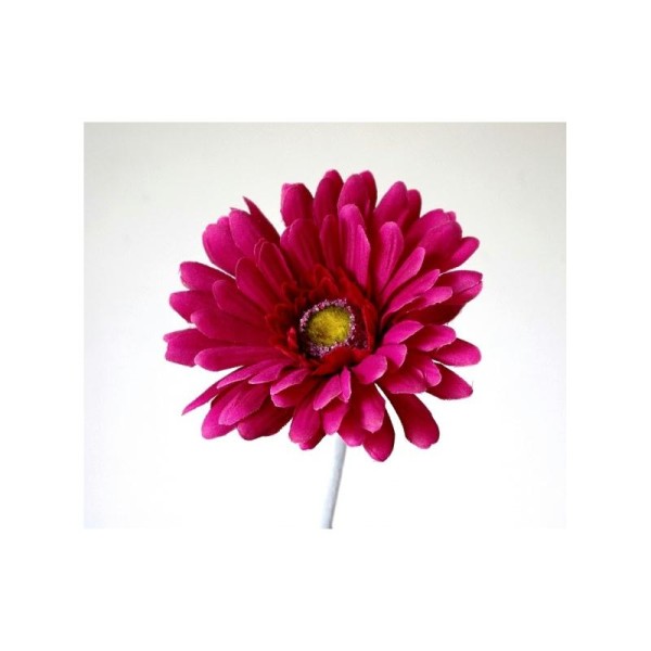 Gerbera artificielle H56cm fushia fleur Ø11cm - Photo n°1
