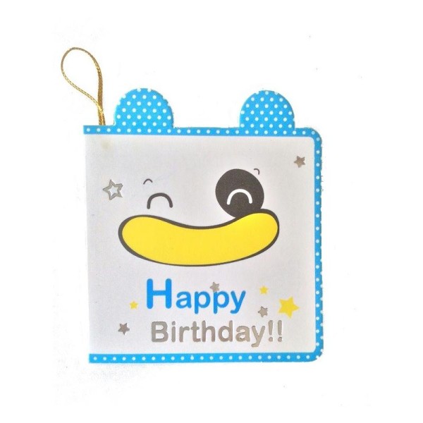 Carte cadeau illustrée Happy birthday