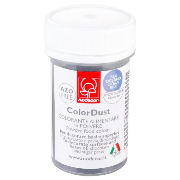 Color dust Océan - colorant alimentaire en poudre 3 gr - Photo n°1