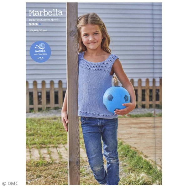 Catalogue tricot et crochet DMC - Natura 100 % coton - 12 modèles enfants - Photo n°2
