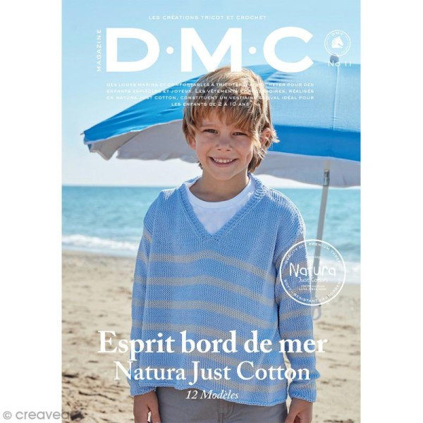 Catalogue tricot et crochet DMC - Natura 100 % coton - 12 modèles enfants - Photo n°1