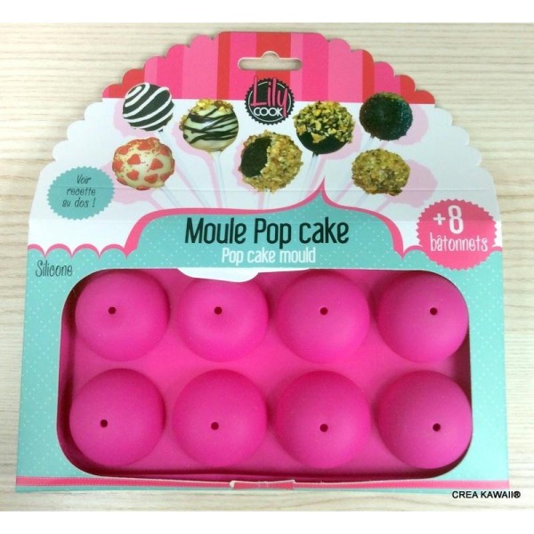 Moule Pop Cake silicone lily cook - Photo n°1