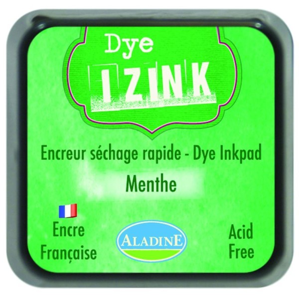 Izink Dye vert menthe - Encreur séchage rapide - Photo n°1