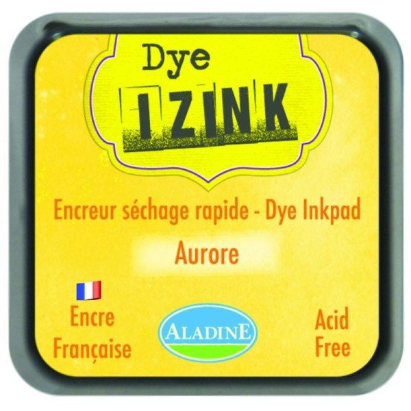 Izink Dye jaune aurore - Encreur séchage rapide - Photo n°1