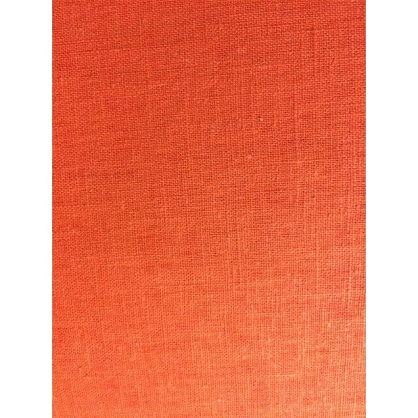 Lin orange vendu par 25cm - Photo n°1