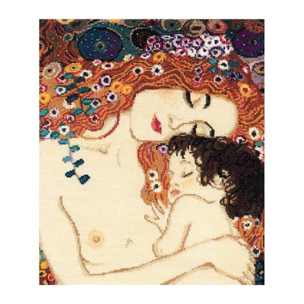 Amour maternel d après Klimt - Riolis 916 - Photo n°1