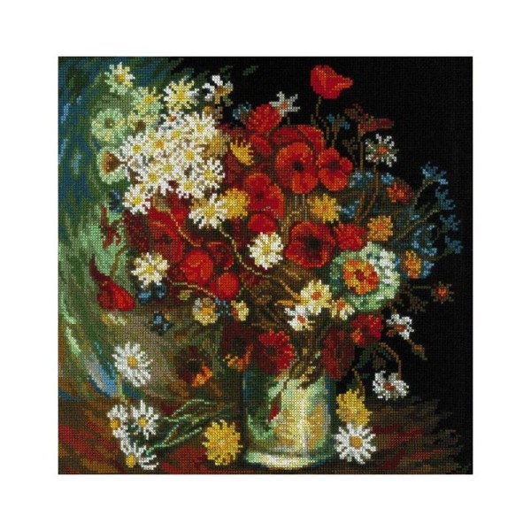 Fleurs des champs  Van Gogh  1591  RIOLIS - Photo n°1