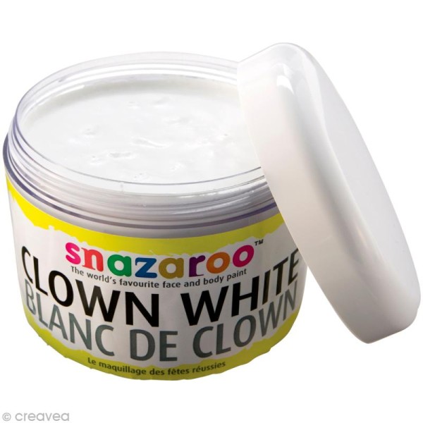 Maquillage Clown - Blanc 250 ml - Photo n°1