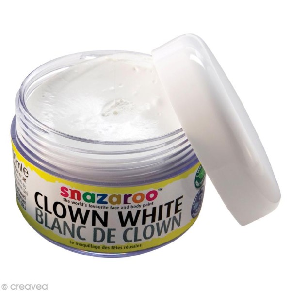 Maquillage Clown - Blanc 50 ml - Photo n°1