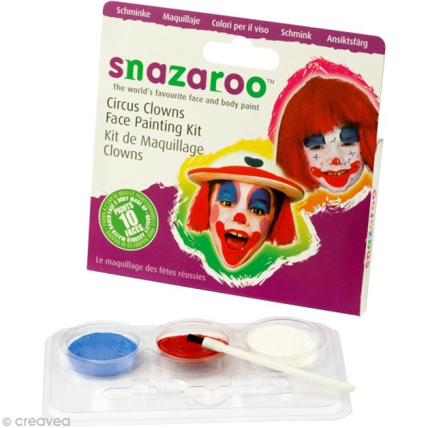 Mini Kit Maquillage Clown - Photo n°1