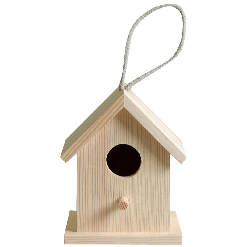 Abris oiseaux Maison en bois 13 cm