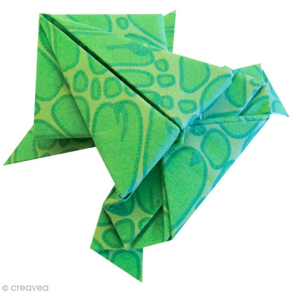 Papier Origami Japonais - Assortiment 20 feuilles - Animaux - 15 x 15 cm - Photo n°4