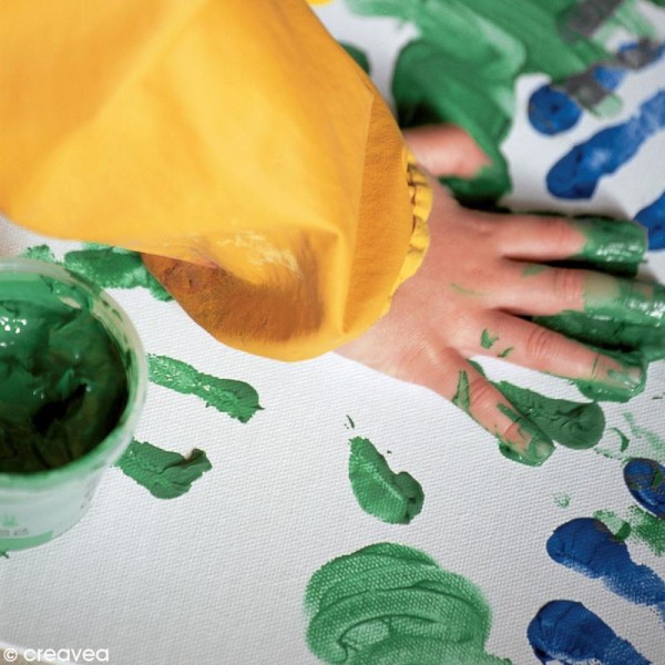 Kit de Peinture au doigt bébé Textile Pebeo - Couleurs nacrées - Photo n°4