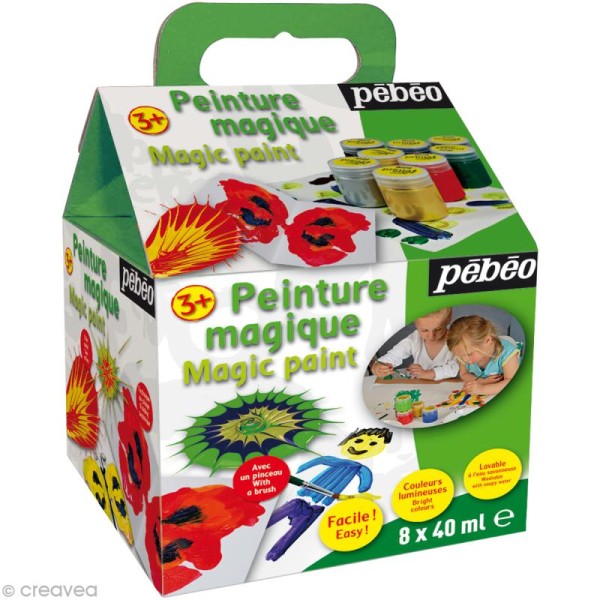 Kit de peinture Prima Magic Pebeo - 8 x 40 ml - Photo n°1