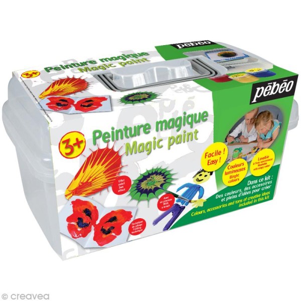 Kit de peinture Prima Magic Pebeo - 5 x 40 ml - Photo n°1