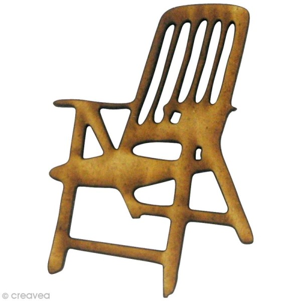 Forme en bois Divers - Chaise bois - MDF 3,5 x 5,2 cm - Photo n°1