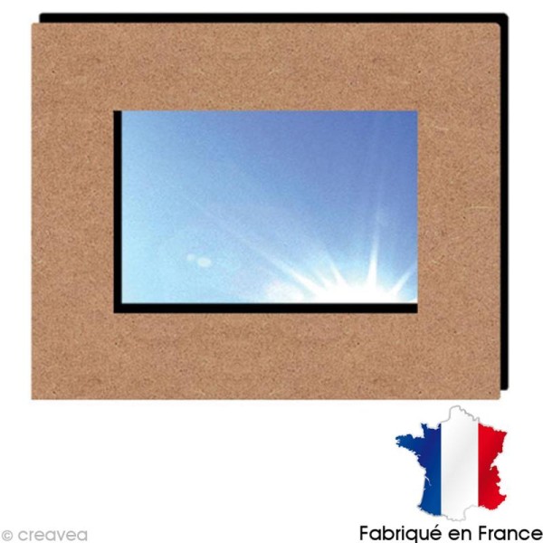 Miroir à décorer Rectangulaire - 18,5 x 23 cm - Photo n°1