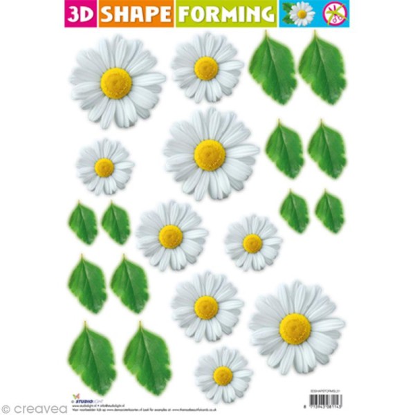 Shape Forming 3d Fleur - Pâquerette - Photo n°1