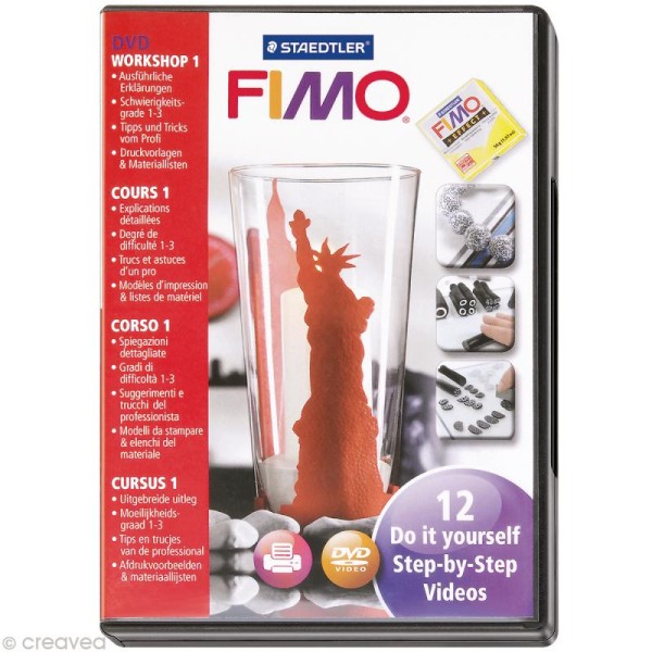 DVD Fimo Worskhop 1 pour débutant - Photo n°1