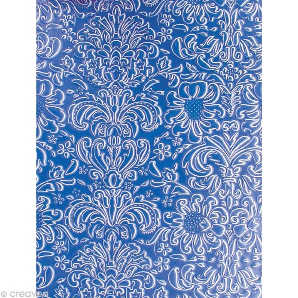 Plaques texture Fimo - Baroque et Art nouveau - 17,5 x 12,5 cm - Photo n°2