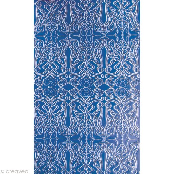 Plaques texture Fimo - Baroque et Art nouveau - 17,5 x 12,5 cm - Photo n°3