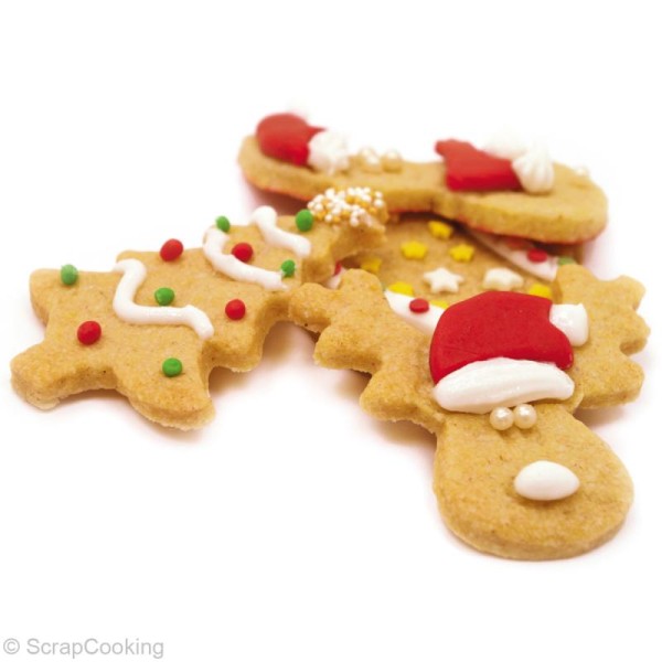 Découpoir Je fais mes biscuits de Noël x 4 - Photo n°2