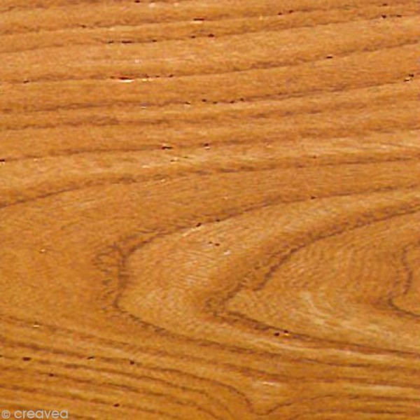 Adhésif décoratif bois - Chêne clair 45 cm x 2 m - Photo n°1