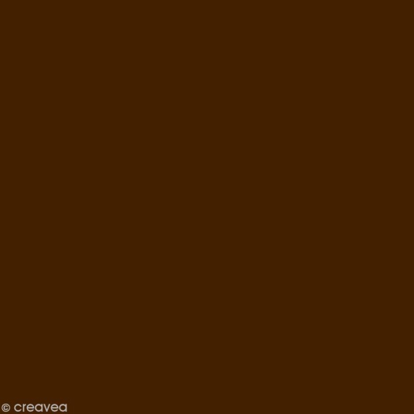 Adhésif décoratif uni - Marron chocolat 45 cm x 2 m - Photo n°1