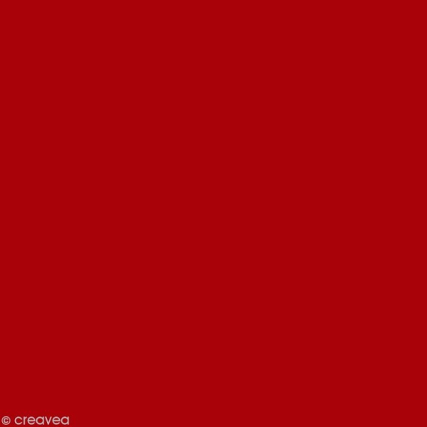 Adhésif décoratif velours - Rouge 45 cm x 2 m - Photo n°1