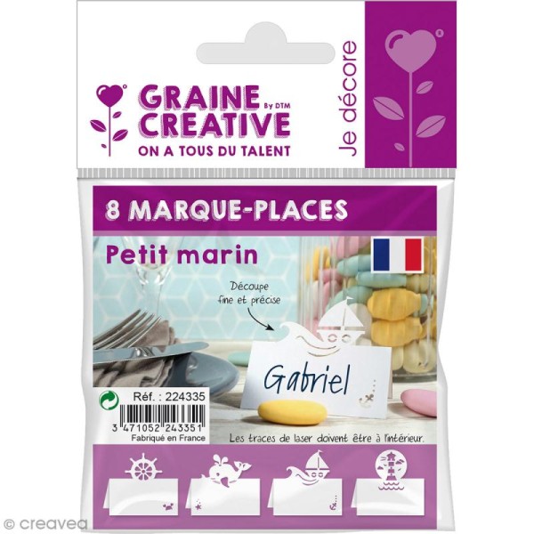 8 Marque-places - Petit marin - Photo n°1