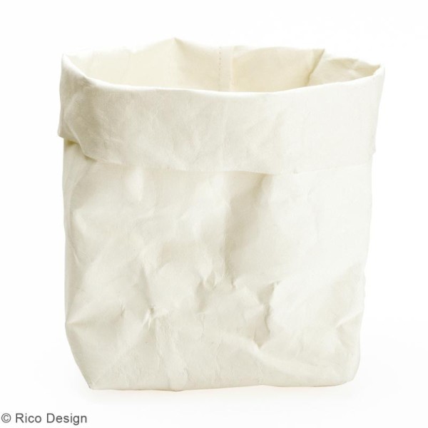 Washable paper Rico design - Rouleau de papier lavable Blanc - 50 x 100 cm - Photo n°2