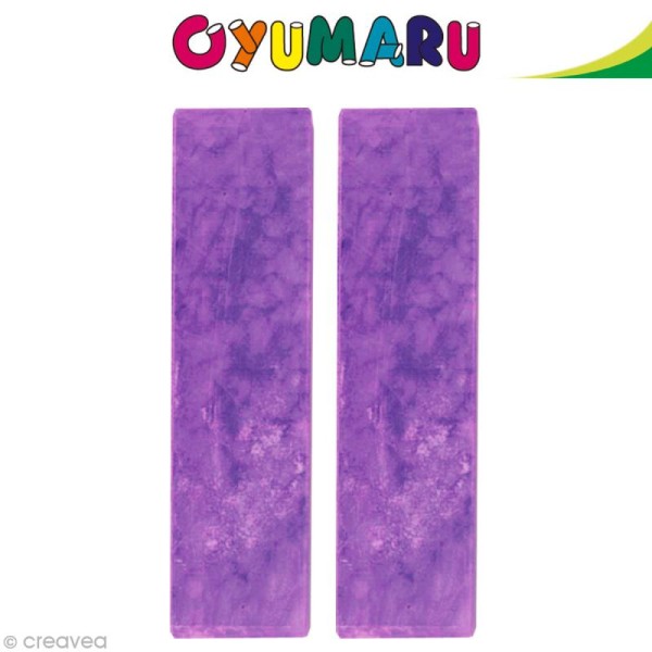 Pâte Oyumaru Violet x 2 bâtonnets - Photo n°1