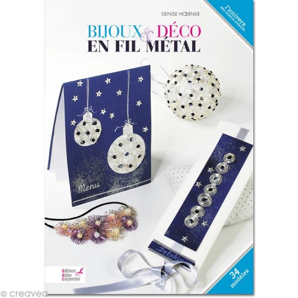 Livre Bijoux & déco en fil métal - Photo n°1