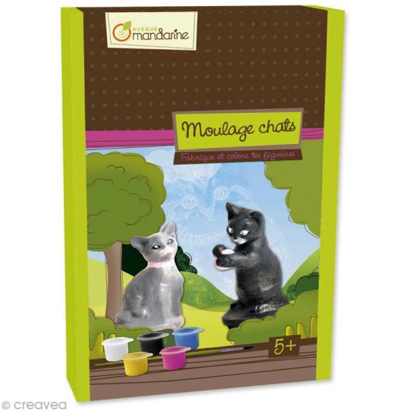 Kit créatif Moulage chats - Photo n°1