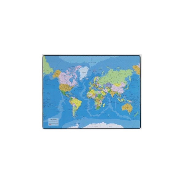 Sous-mains en plastique Carte du monde 530 x 400mm - Photo n°1
