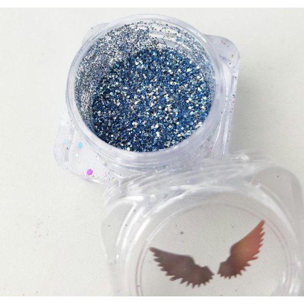 Bio Glitter Mix Galactic paillettes cosmétique biodégradables - Photo n°1