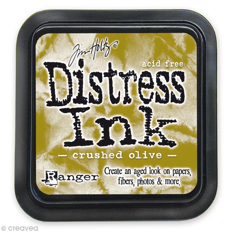 Encreur Distress Ink - Encre Vert Olive
