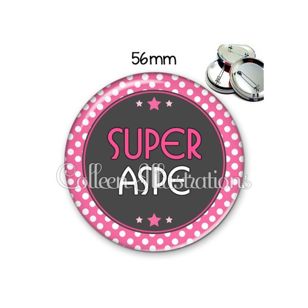 Badge 56mm Super ASPE - Photo n°1