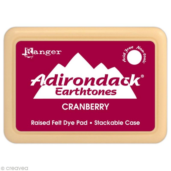 Encreur Adirondack Earthtones - Encre Fruits rouges (Cranberry) - Photo n°1