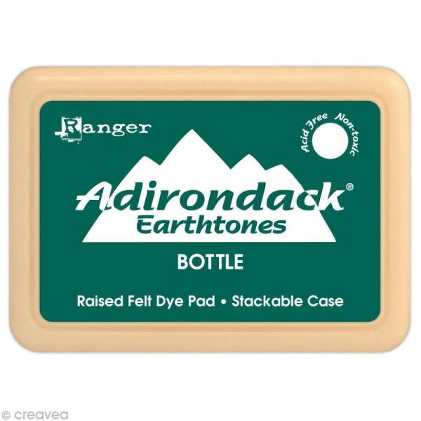 Encreur Adirondack Earthtones - Encre Vert Sapin (Bottle) - Photo n°1