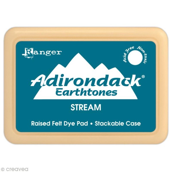 Encreur Adirondack Earthtones - Encre Bleu Canard (Stream) - Photo n°1