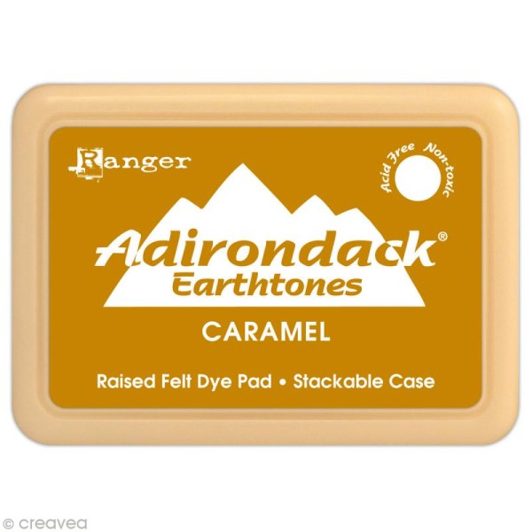 Encreur Adirondack Earthtones - Encre Caramel (Caramel) - Photo n°1